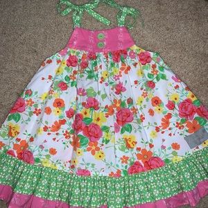 Eleanor Rose floral dress